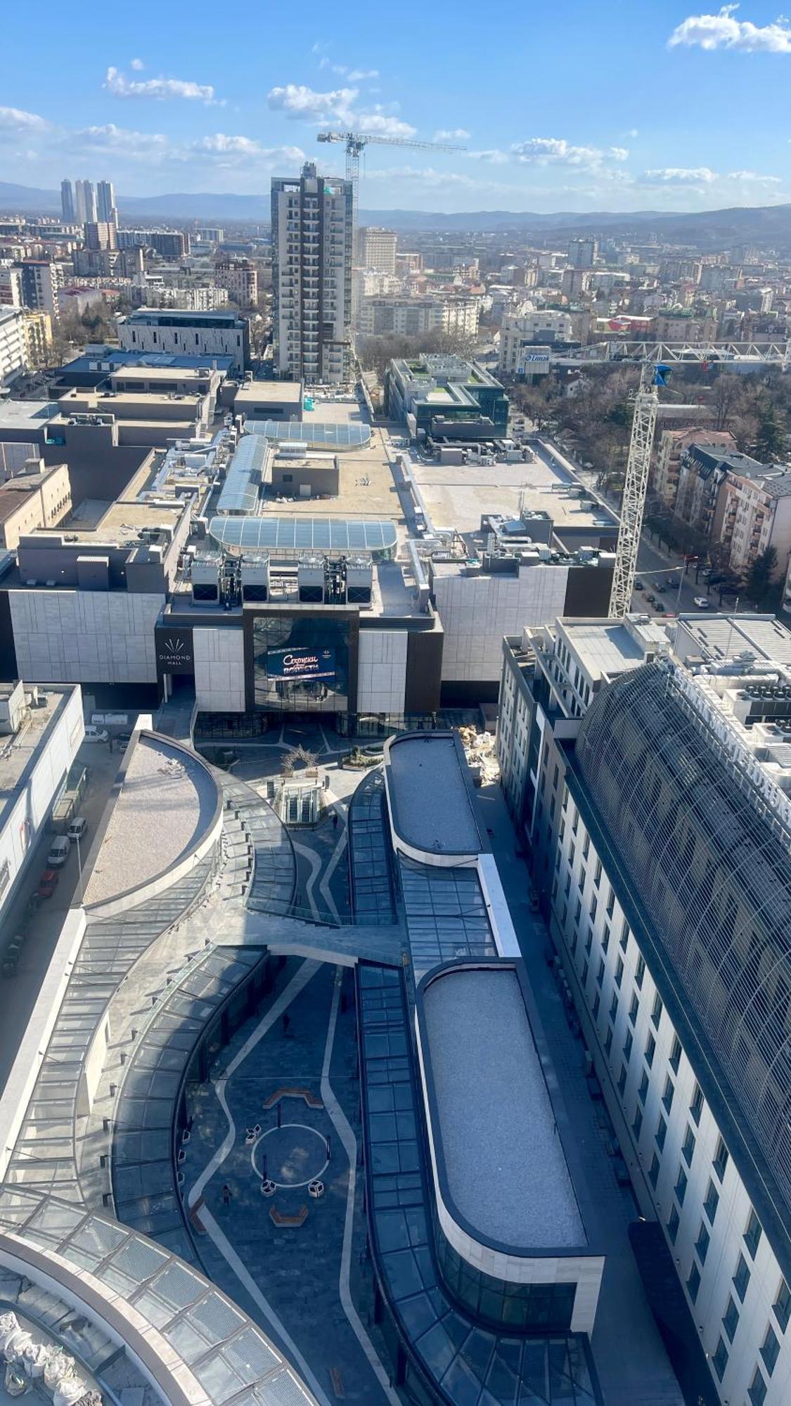 Diamond Of Skopje Luxury Apartment 18Th Floor Exterior foto